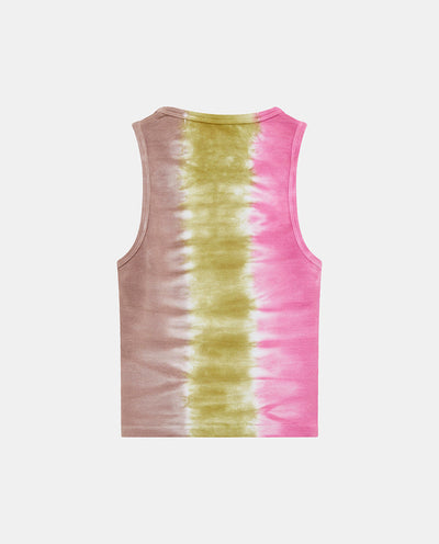 Tie Dye Block Tank Top