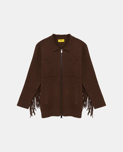 Fringed Brown Jacket