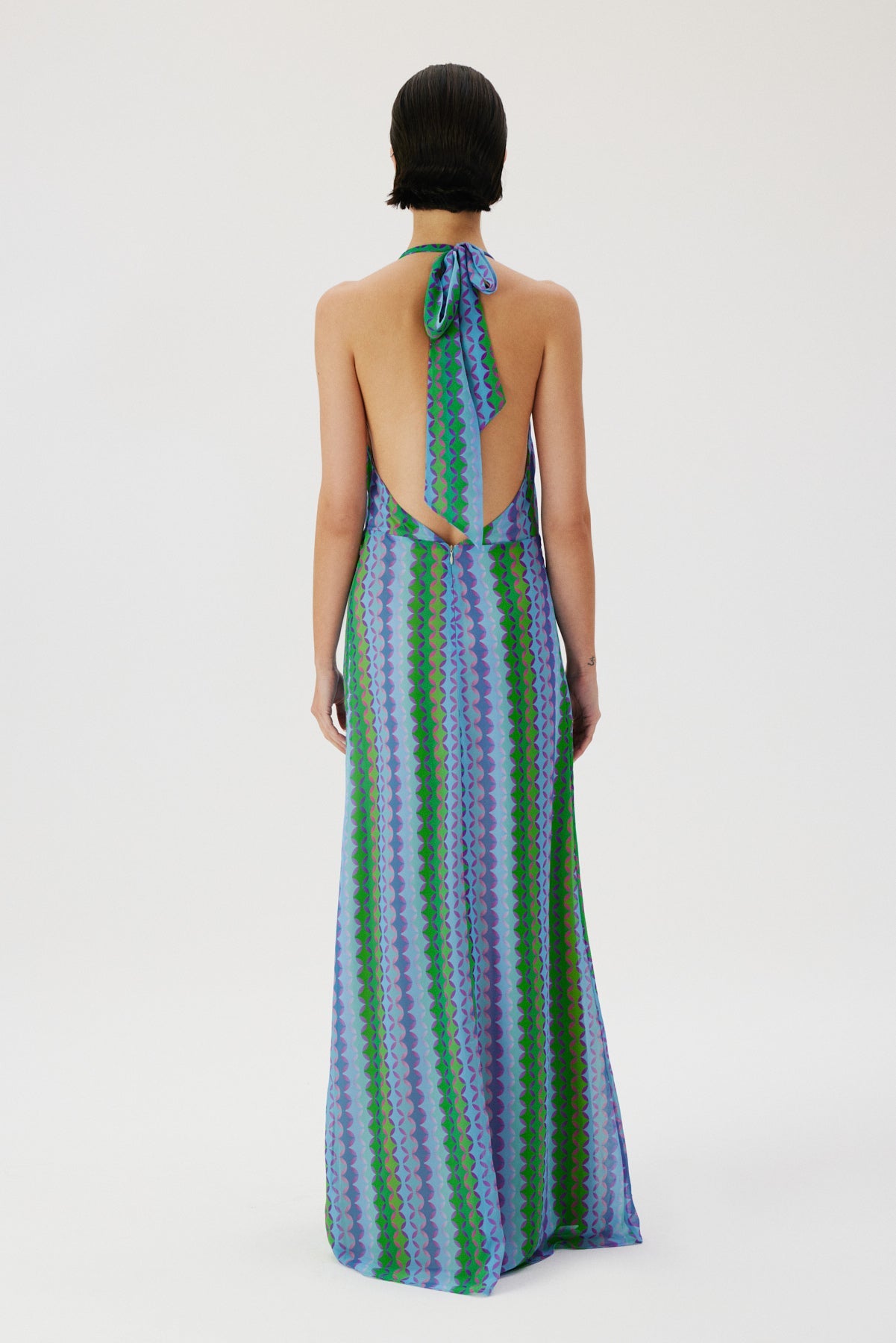 Green Mosaic Dress