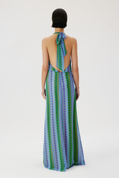 Green Mosaic Dress