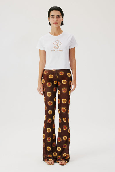 Yellow Swirl Trousers