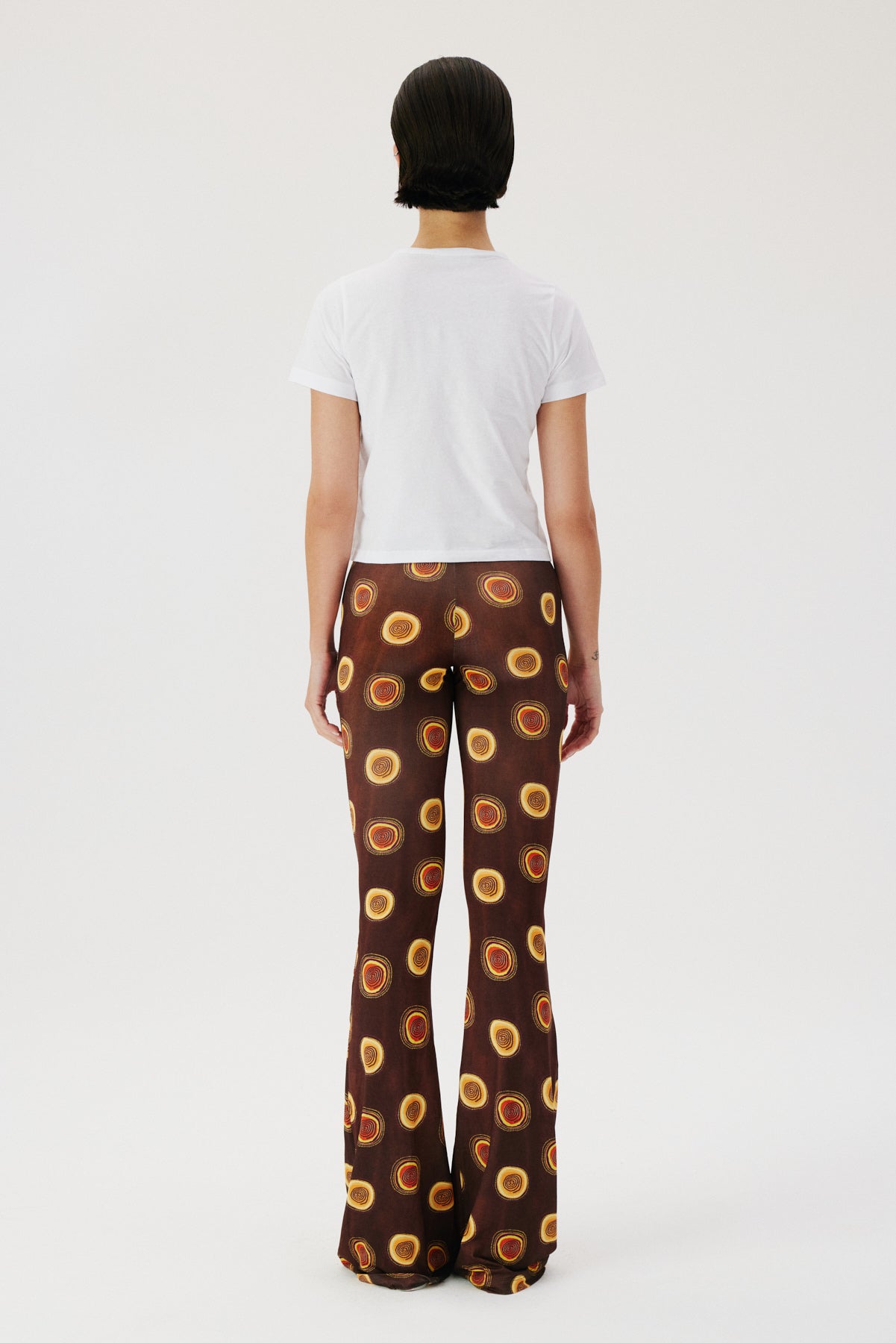 Yellow Swirl Trousers