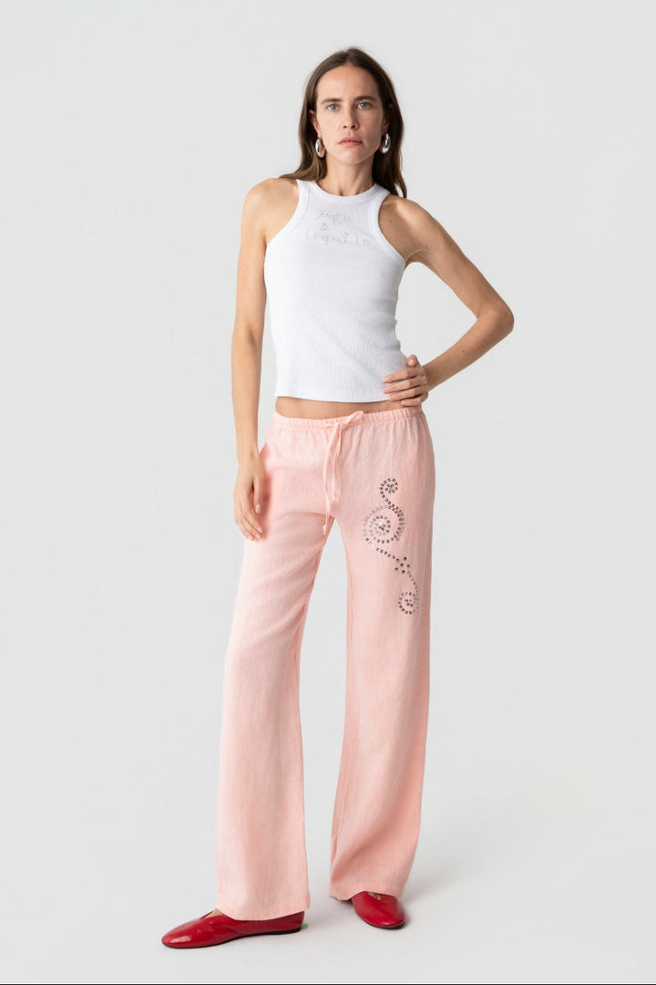 Sparkle Trousers Pink